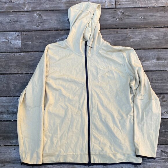 Nike Tech Fleece Tracksuit XXL Cream Sweater & Sweatpants Combo - Picture 3 of 4